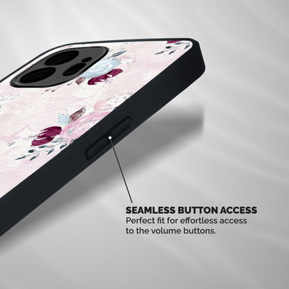 Artsy Florasy Shockproof Hybrid Protection (Metal + TPU) Back Case Cover