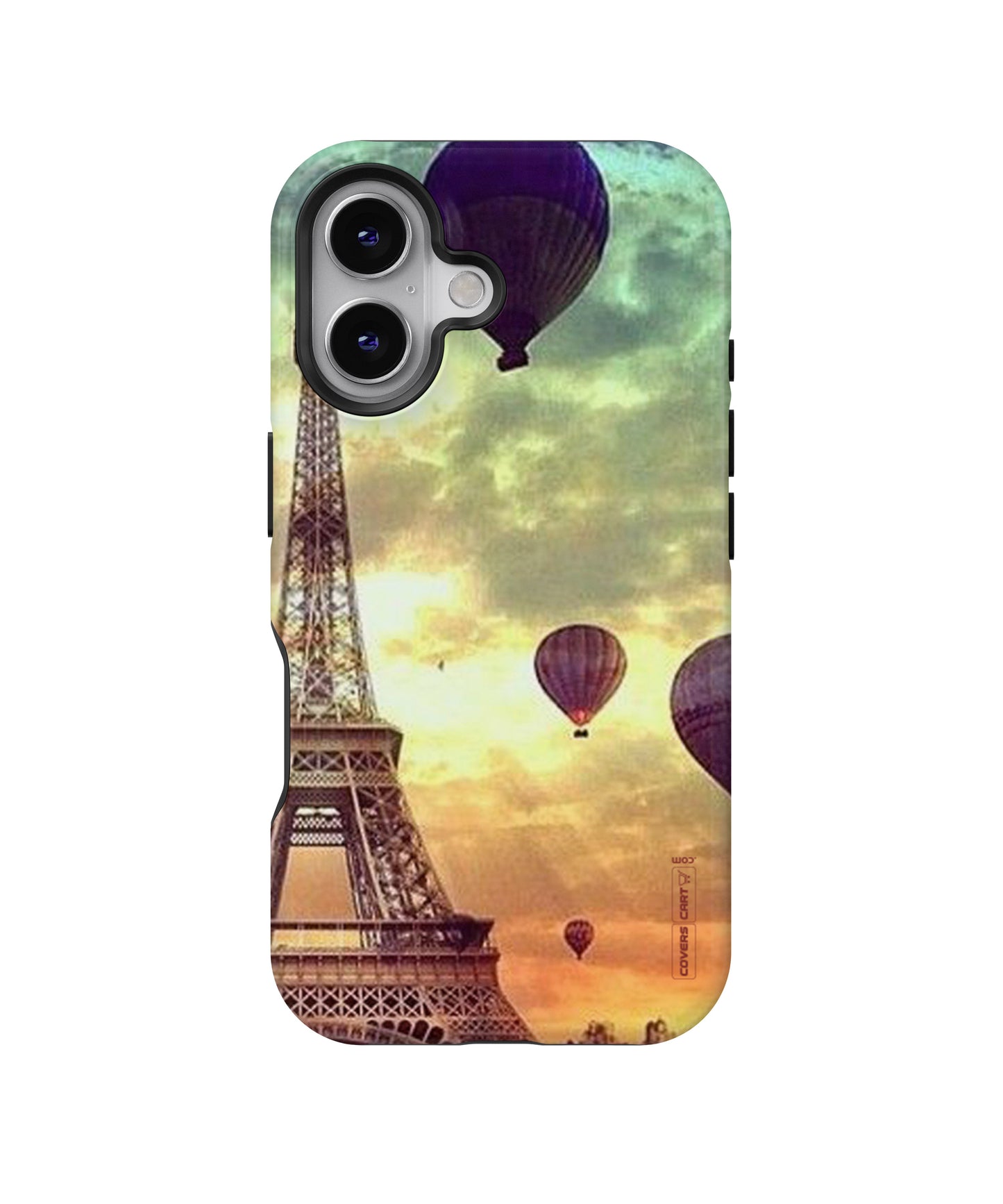 Artsy Hot Balloon and Tower MagSafe Bumper Case