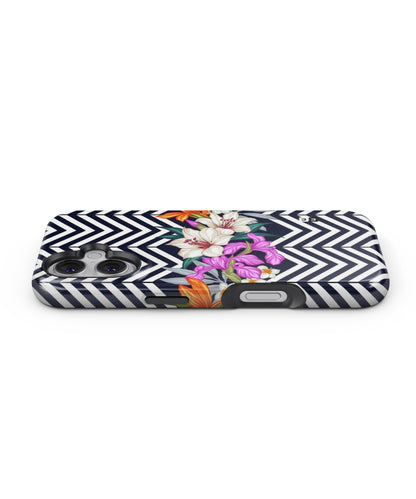 Artsy Zigzag Floral MagSafe Bumper Case