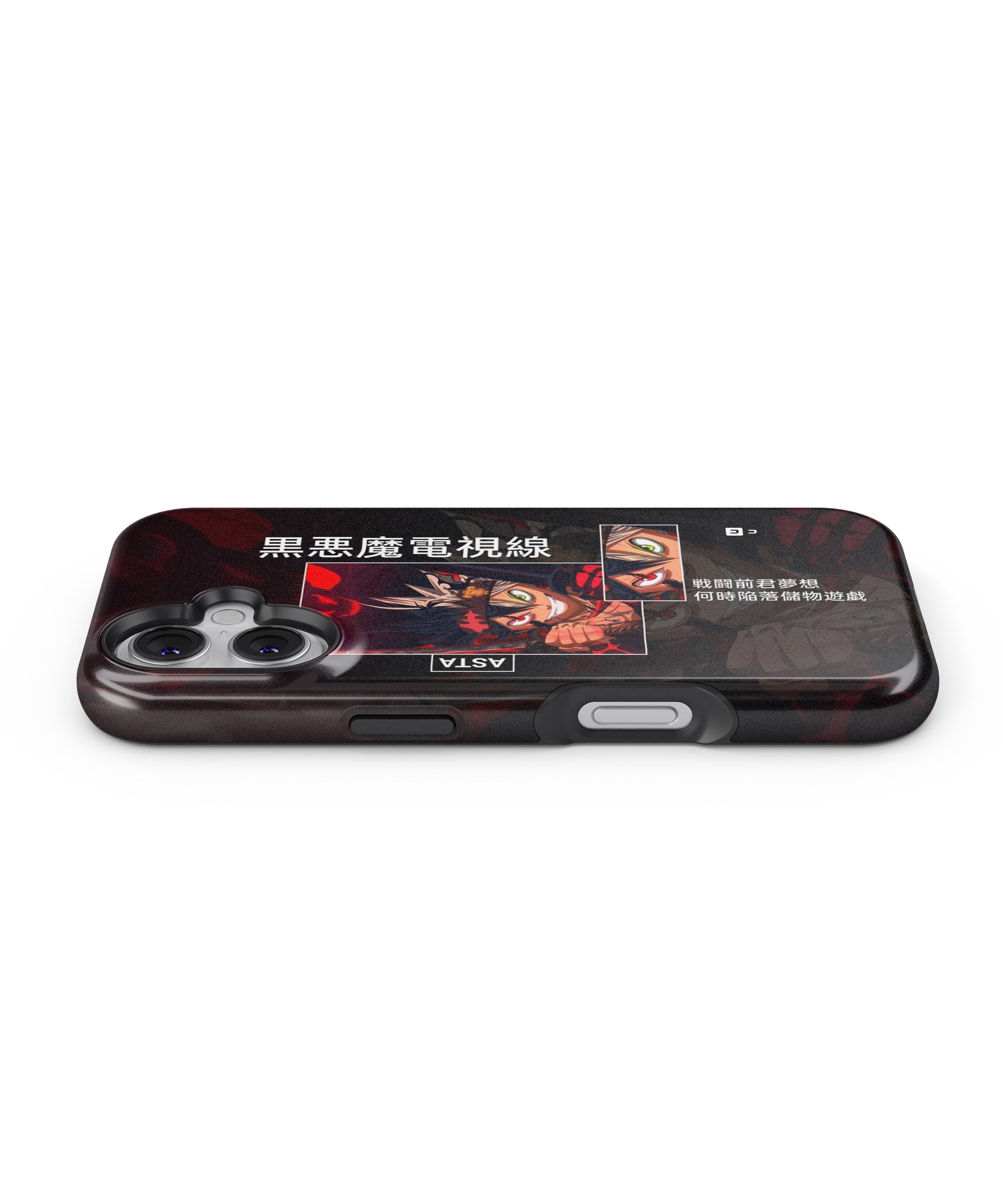 Asta Black Clover MagSafe Bumper Case