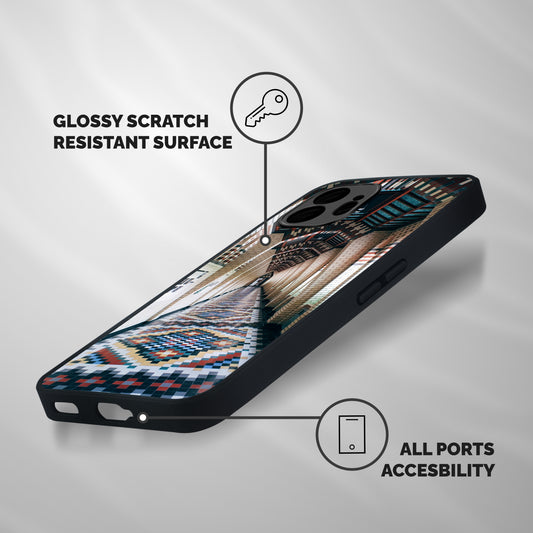 Awesome Architecture Shockproof Hybrid Protection (Metal + TPU) Back Case Cover
