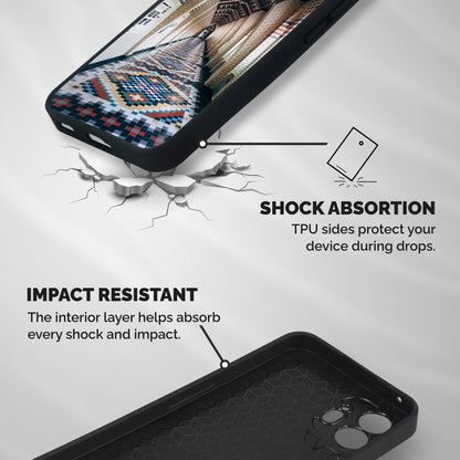 Awesome Architecture Shockproof Hybrid Protection (Metal + TPU) Back Case Cover