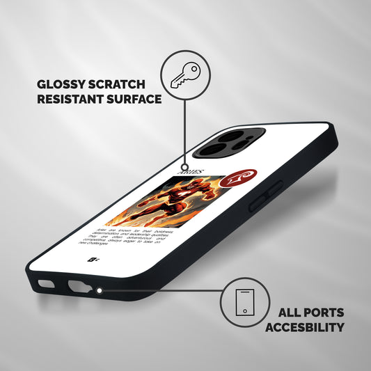 Awesome Aries Shockproof Hybrid Protection (Metal + TPU) Back Case Cover