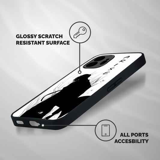 Awesome Jinwoo Arise Shockproof Hybrid Protection (Metal + TPU) Back Case Cover