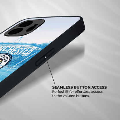 Awesome Manchester Shockproof Hybrid Protection (Metal + TPU) Back Case Cover