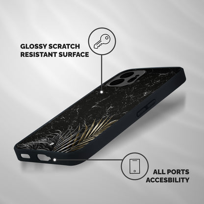 Awesome Royal Marble Shockproof Hybrid Protection (Metal + TPU) Back Case Cover