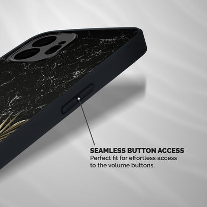 Awesome Royal Marble Shockproof Hybrid Protection (Metal + TPU) Back Case Cover