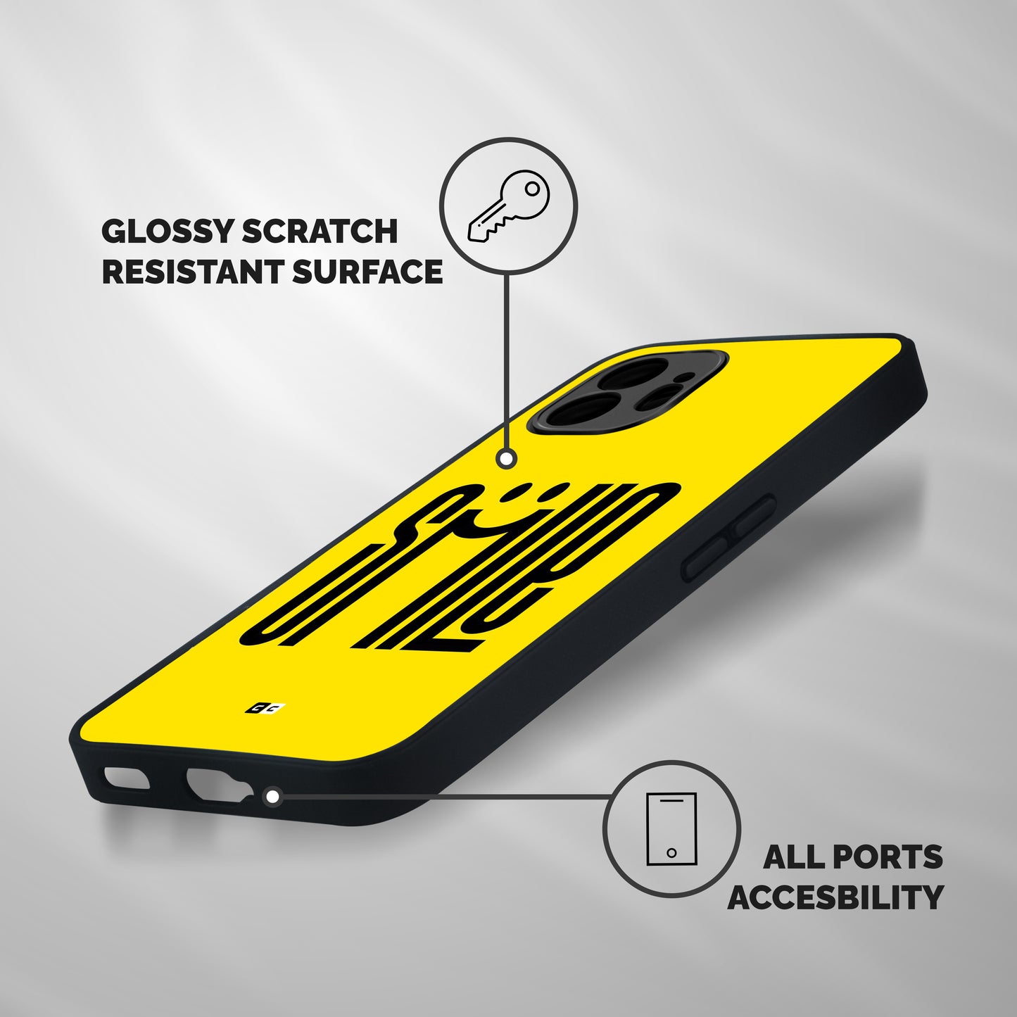 Awesome Smile Shockproof Hybrid Protection (Metal + TPU) Back Case Cover
