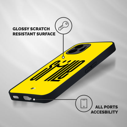 Awesome Smile Shockproof Hybrid Protection (Metal + TPU) Back Case Cover