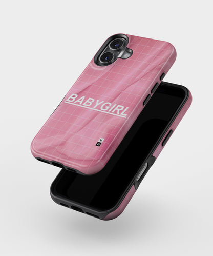 Baby Girl Check MagSafe Bumper Case