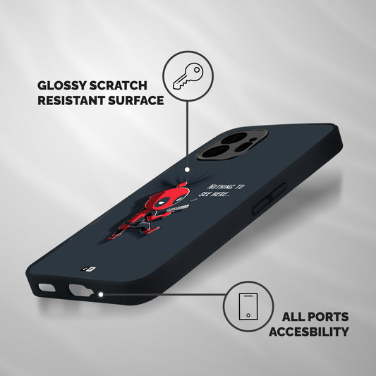 Baby Wade Shockproof Hybrid Protection (Metal + TPU) Back Case Cover