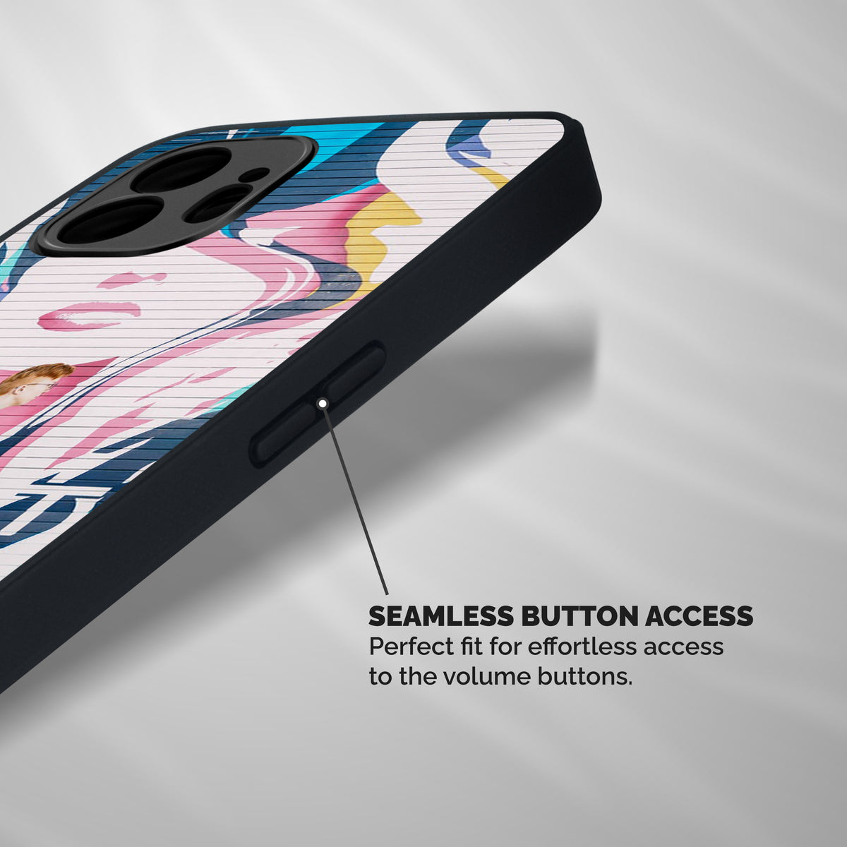 Backpacker Shockproof Hybrid Protection (Metal + TPU) Back Case Cover