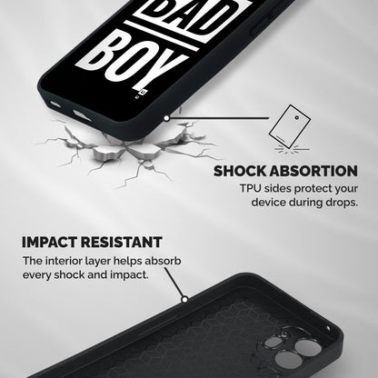 Bad Boy Shockproof Hybrid Protection (Metal + TPU) Back Case Cover