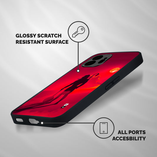Bajrang Bali Shockproof Hybrid Protection (Metal + TPU) Back Case Cover