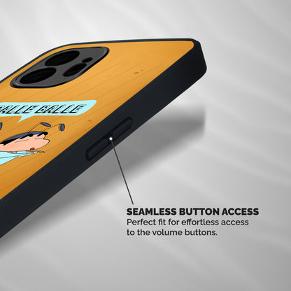 Balle Balle Shinchan Shockproof Hybrid Protection (Metal + TPU) Back Case Cover