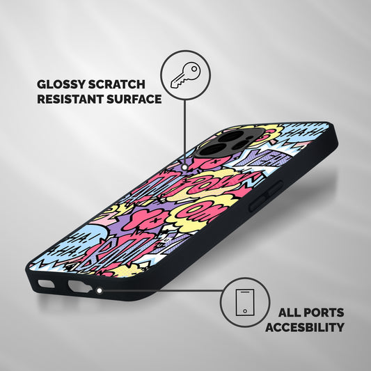 Bam Omg Shockproof Hybrid Protection (Metal + TPU) Back Case Cover