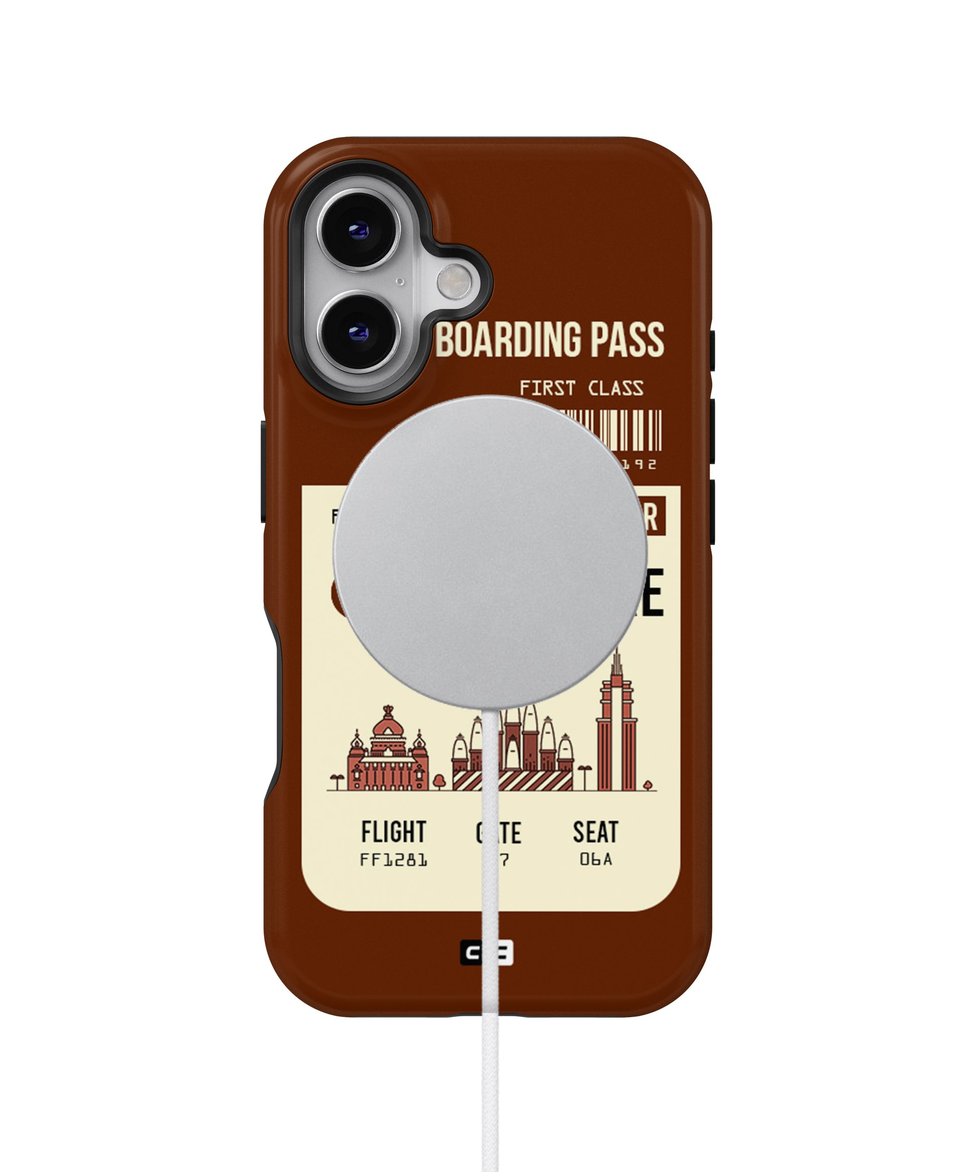 Bangalore Boarding Pass MagSafe Bumper Case