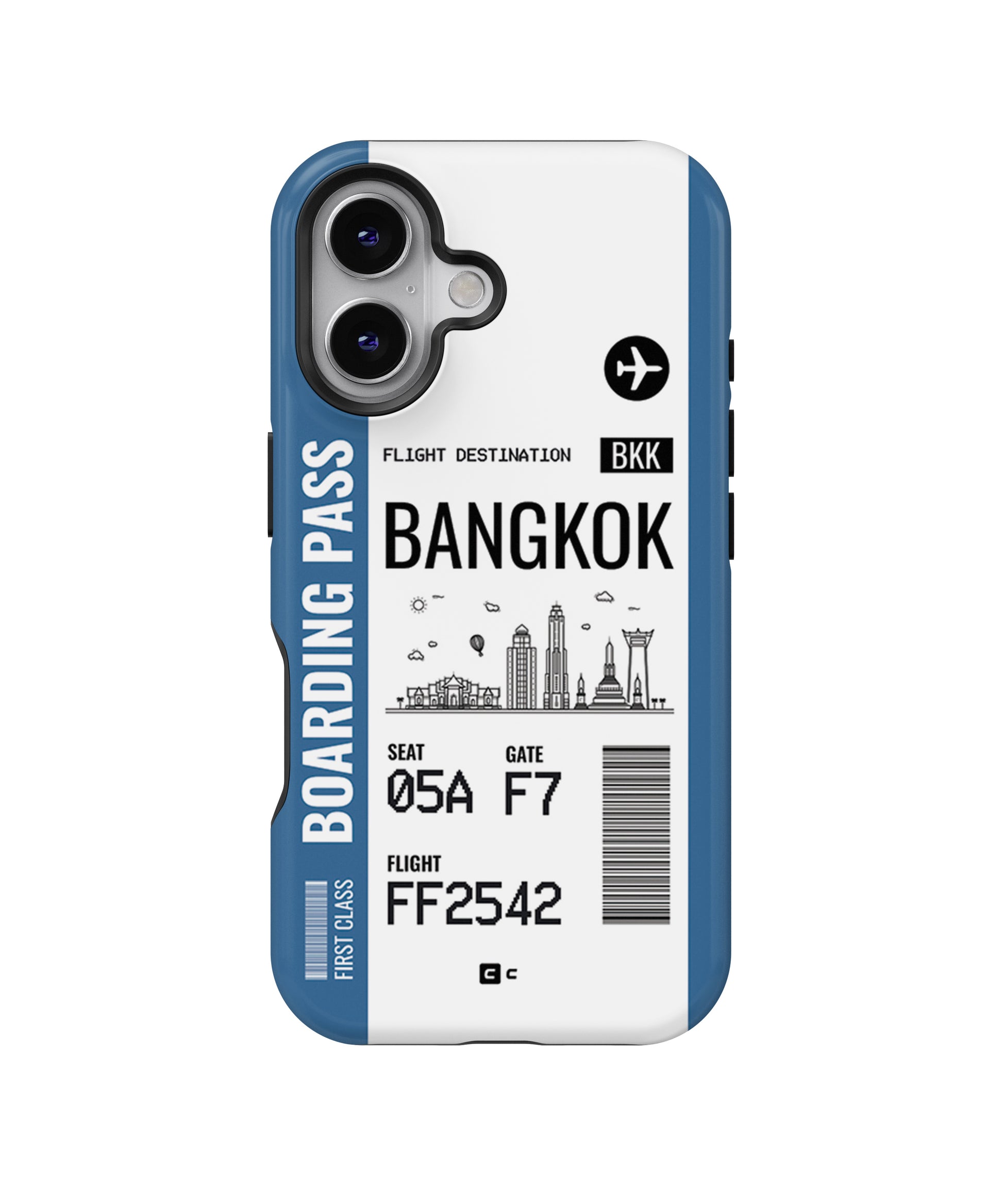 Bangkok Boarding Pass MagSafe Bumper Case