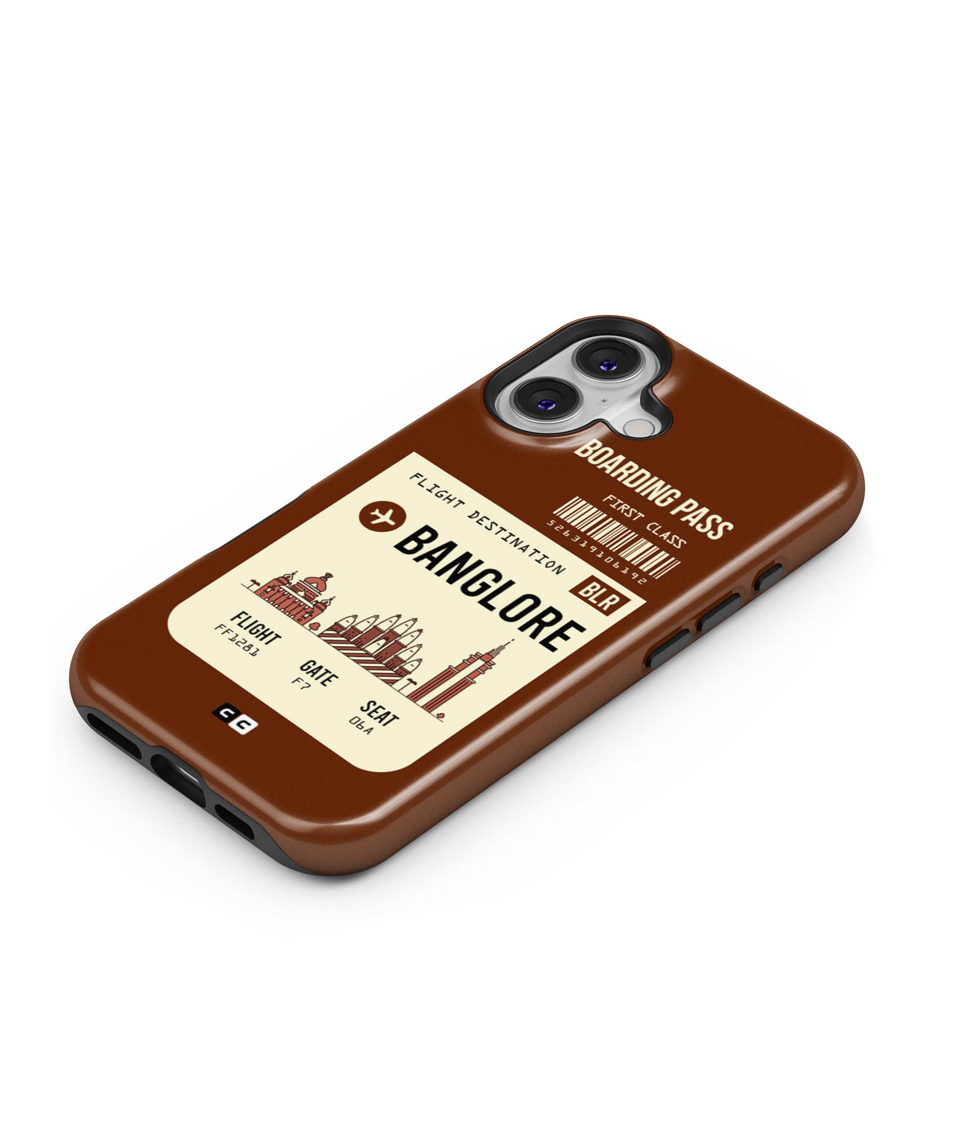 Banglore Boarding Pass MagSafe Bumper Case