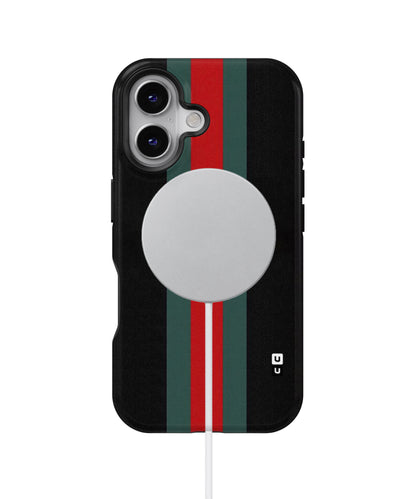 Basic Colored Stripes MagSafe Bumper Case