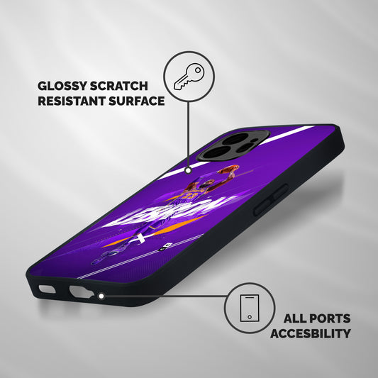 Basketball Star Shockproof Hybrid Protection (Metal + TPU) Back Case Cover