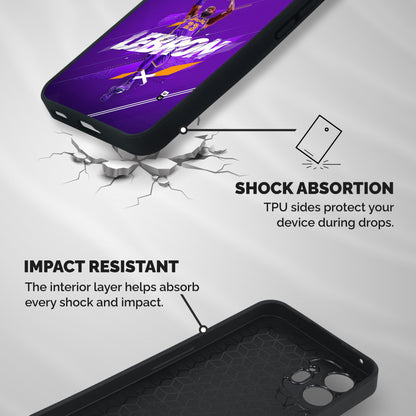 Basketball Star Shockproof Hybrid Protection (Metal + TPU) Back Case Cover