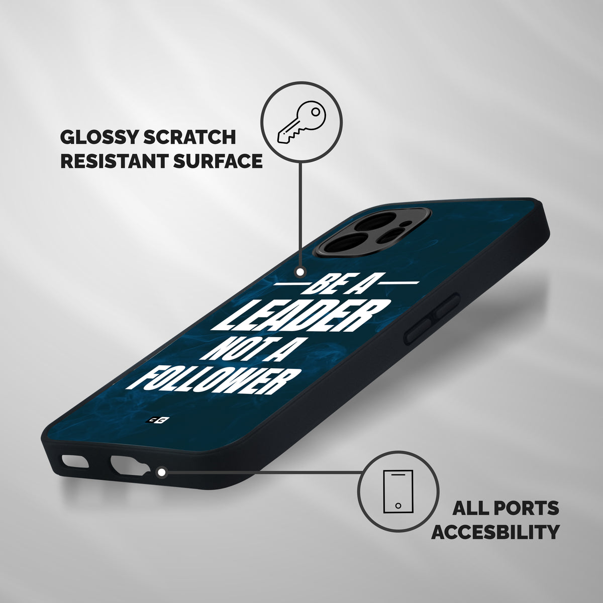 Be A Leader Shockproof Hybrid Protection (Metal + TPU) Back Case Cover