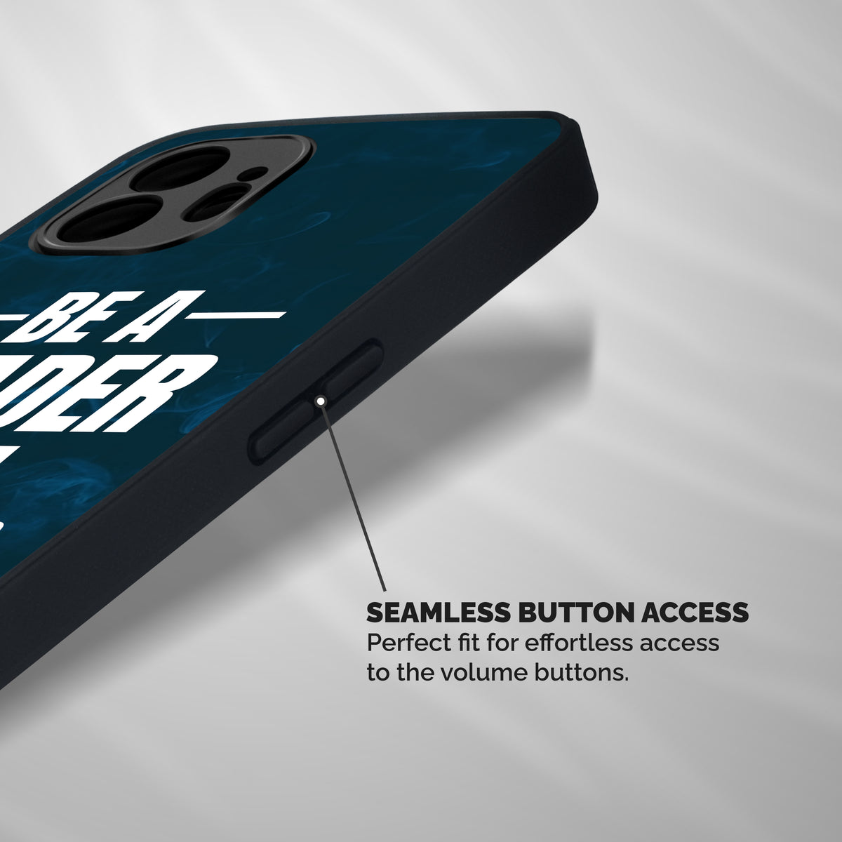 Be A Leader Shockproof Hybrid Protection (Metal + TPU) Back Case Cover