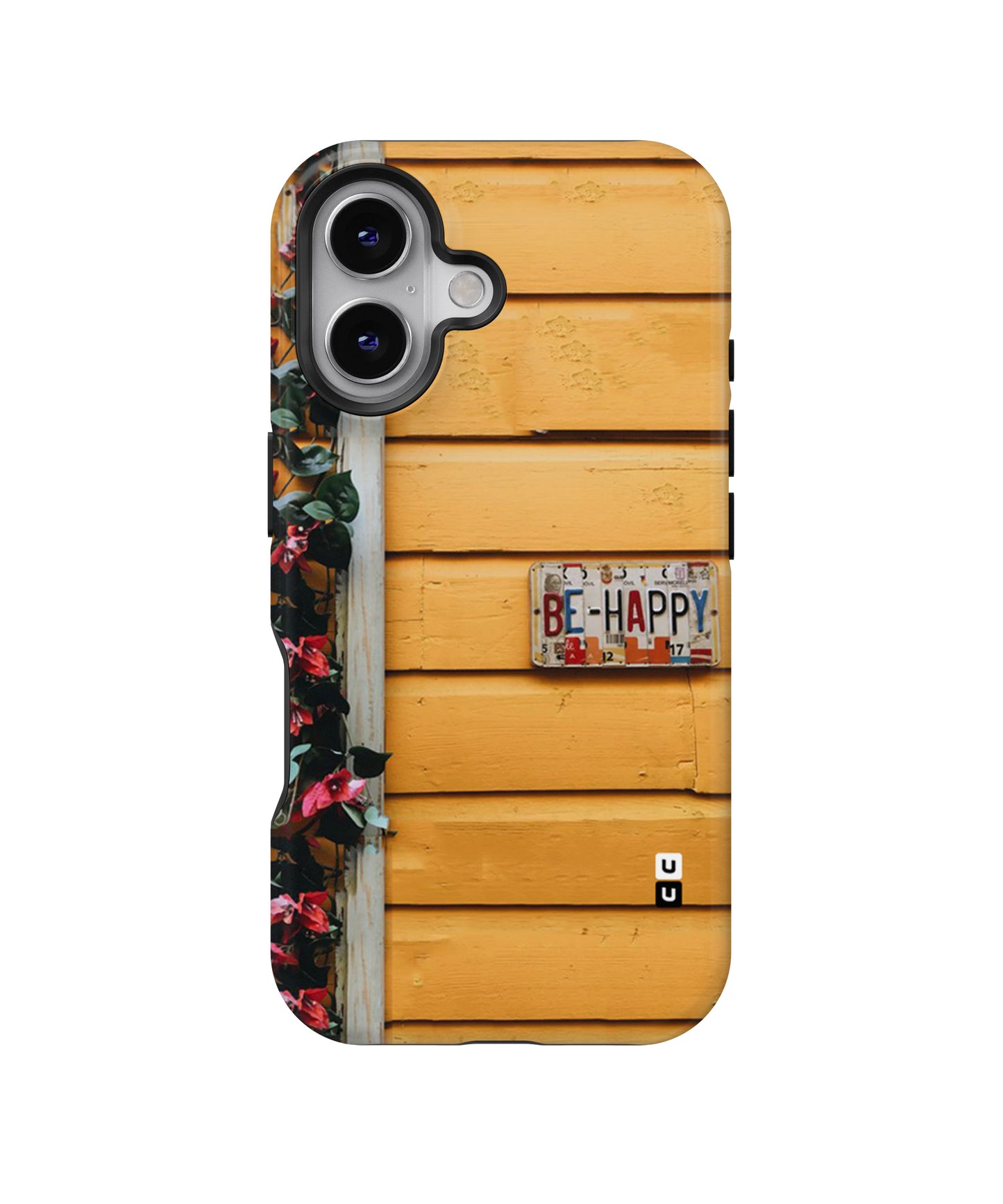 Be Happy Yellow Wall MagSafe Bumper Case