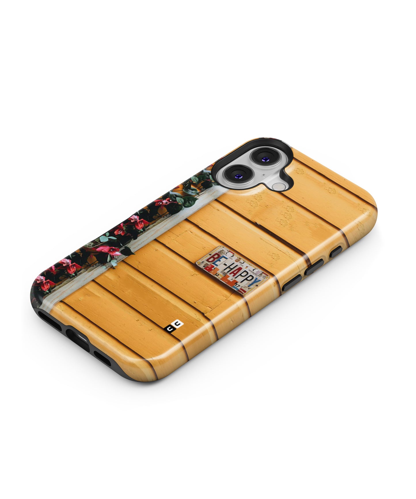 Be Happy Yellow Wall MagSafe Bumper Case