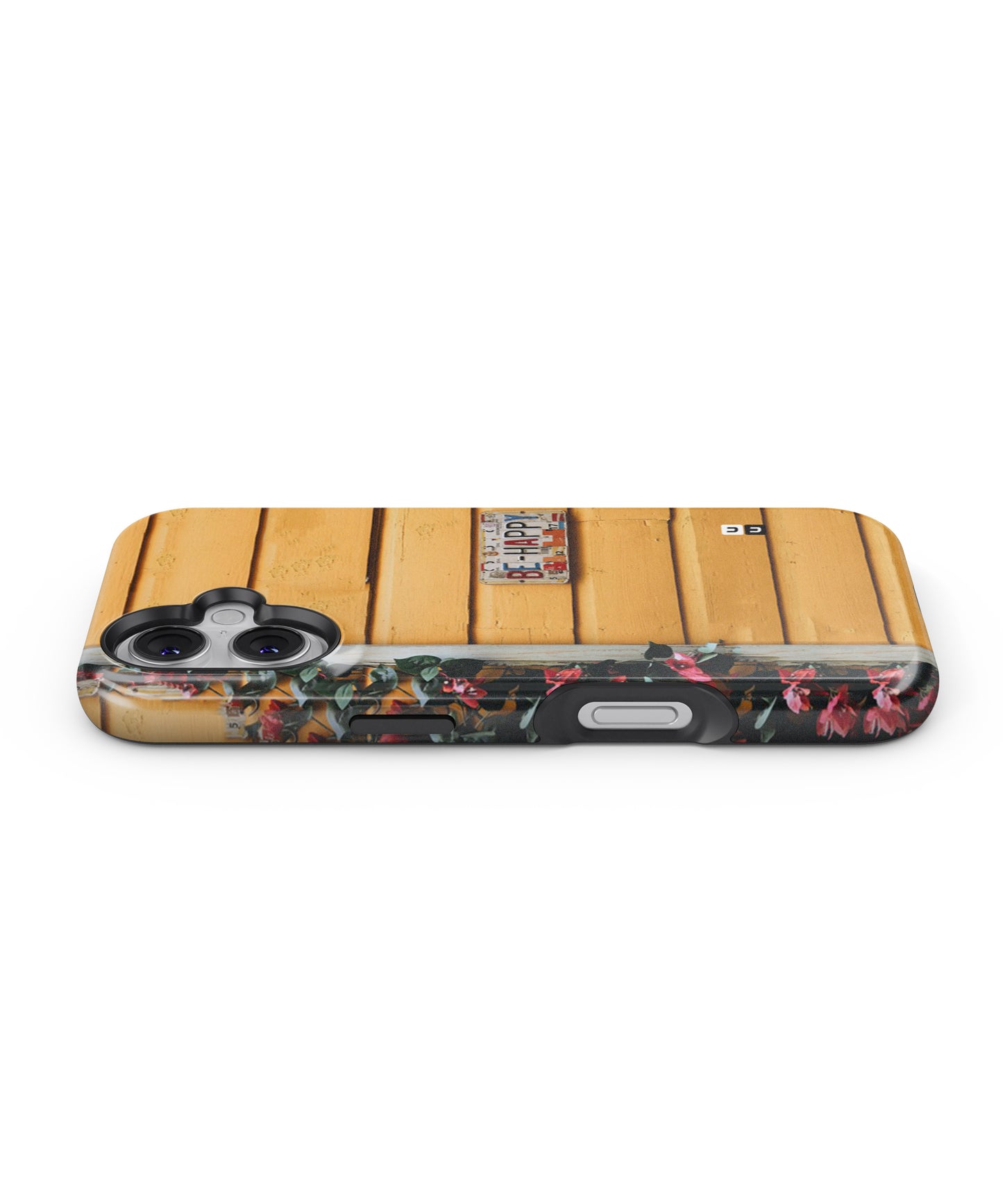 Be Happy Yellow Wall MagSafe Bumper Case