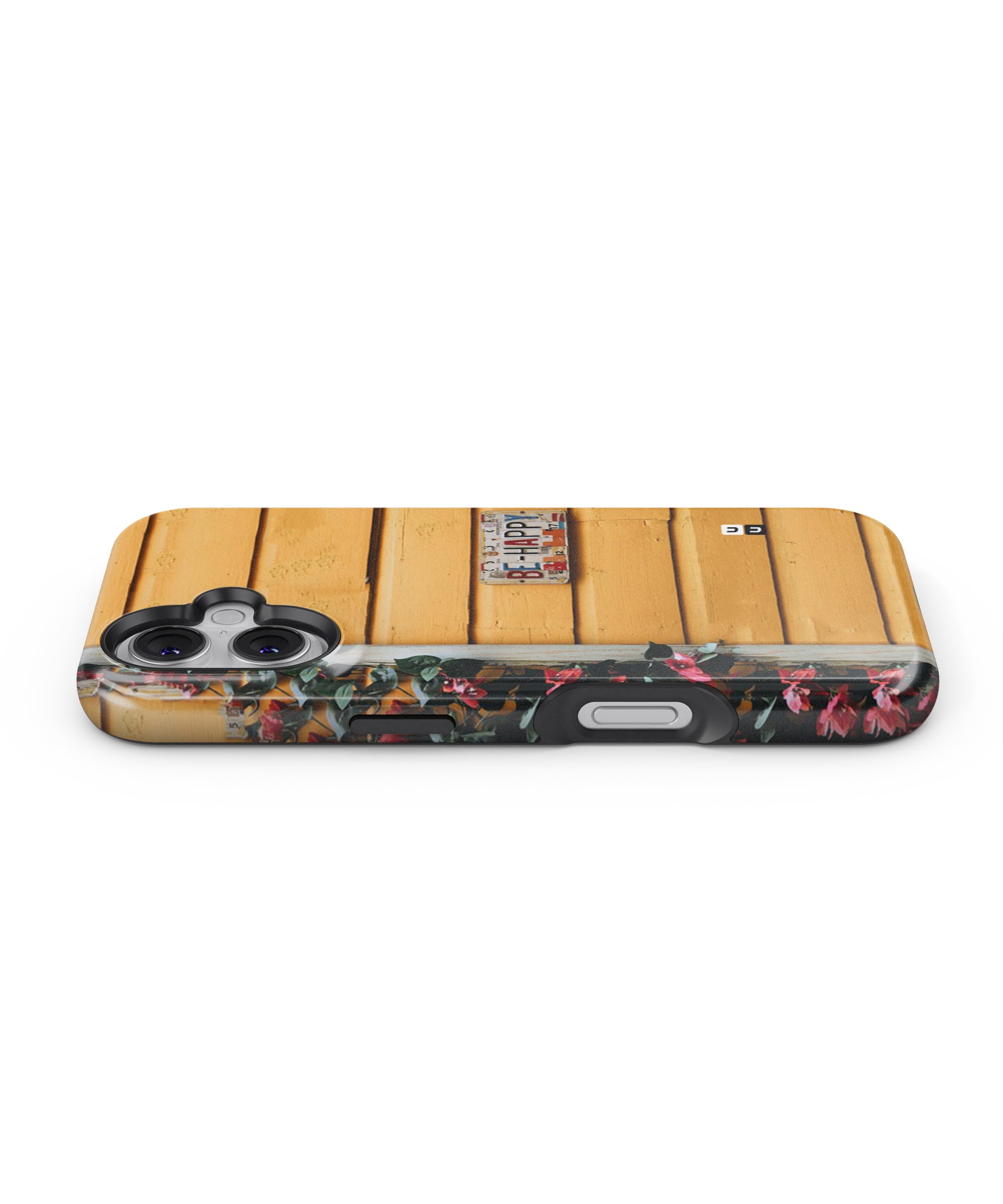 Be Happy Yellow Wall MagSafe Bumper Case