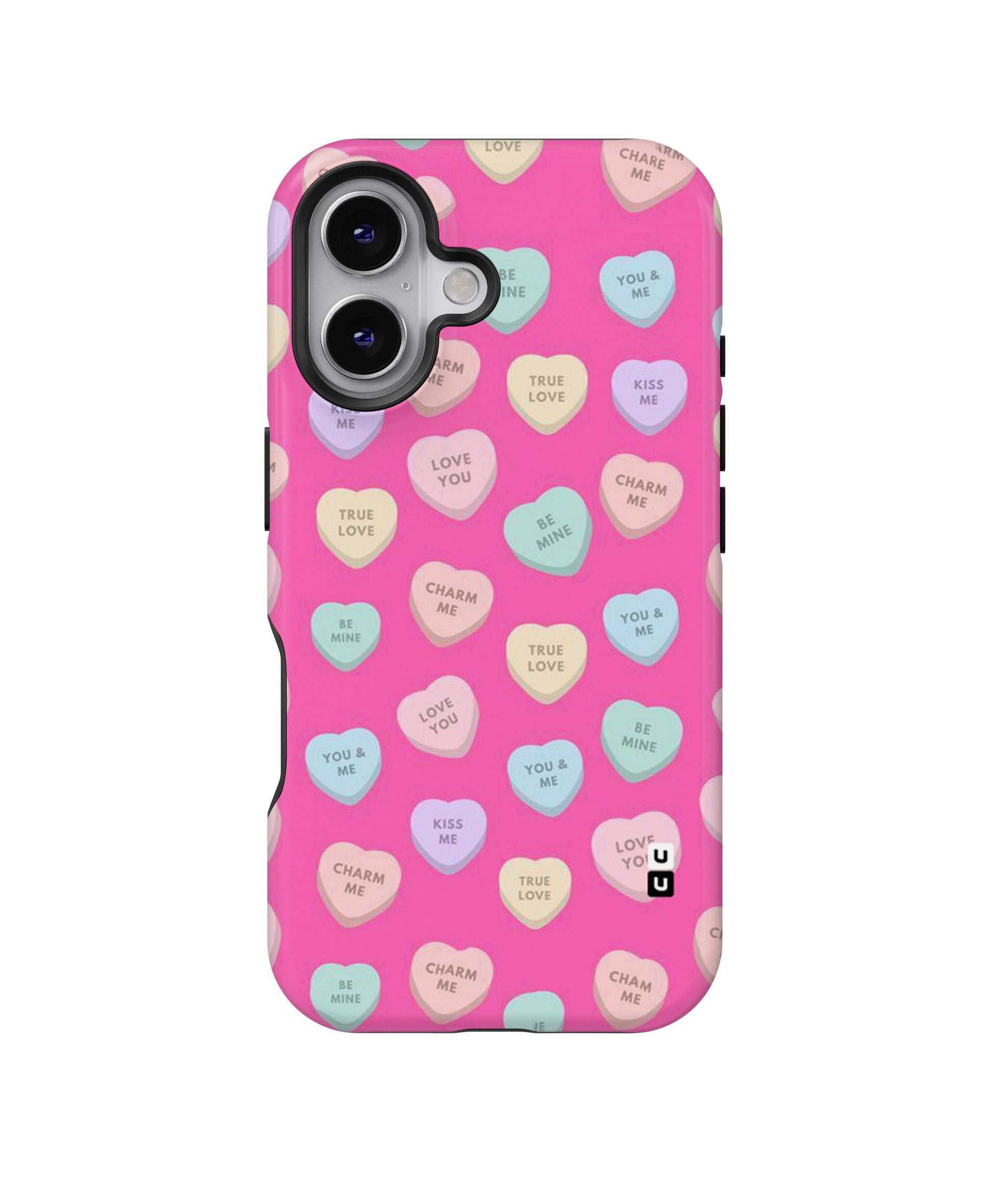 Be Mine Hearts Pattern MagSafe Bumper Case