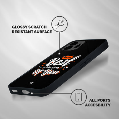 Be The Best Shockproof Hybrid Protection (Metal + TPU) Back Case Cover