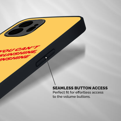 Be The Sunshine Shockproof Hybrid Protection (Metal + TPU) Back Case Cover