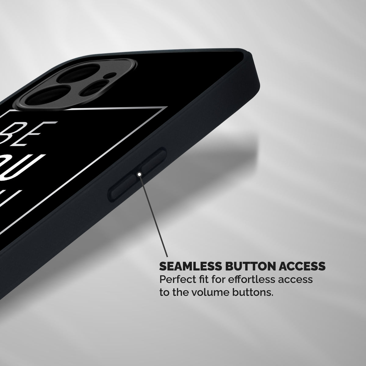 Be You Beautiful Shockproof Hybrid Protection (Metal + TPU) Back Case Cover