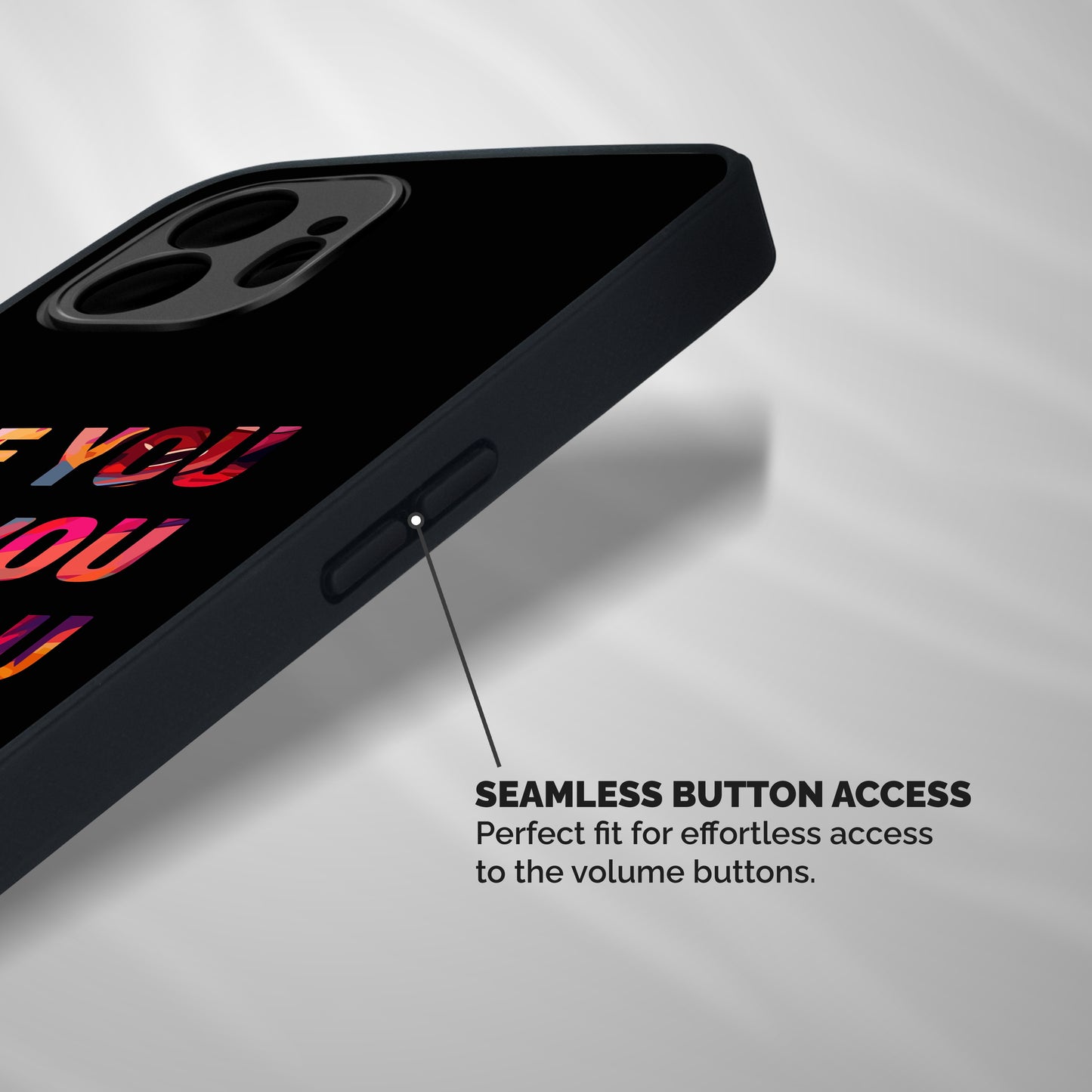 Be You Do You For You Shockproof Hybrid Protection (Metal + TPU) Back Case Cover