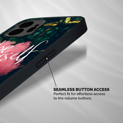Be Yourself Greens Shockproof Hybrid Protection (Metal + TPU) Back Case Cover