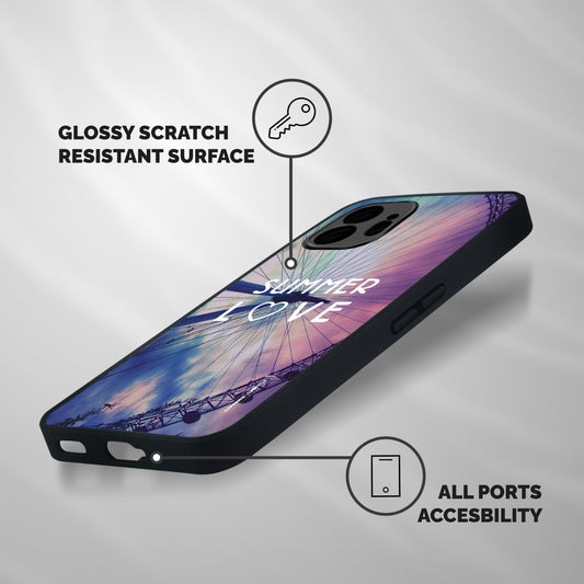 Beach Dreams Shockproof Hybrid Protection (Metal + TPU) Back Case Cover