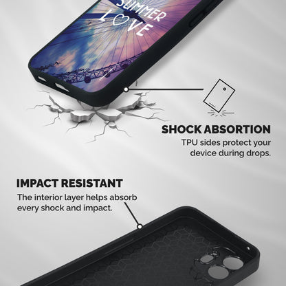 Beach Dreams Shockproof Hybrid Protection (Metal + TPU) Back Case Cover