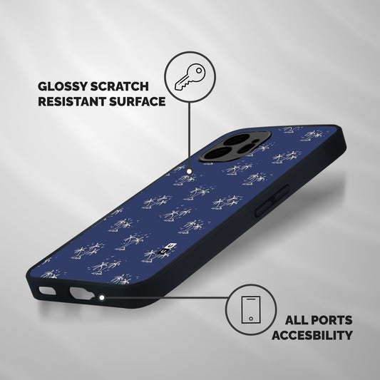 Beach Trees Shockproof Hybrid Protection (Metal + TPU) Back Case Cover