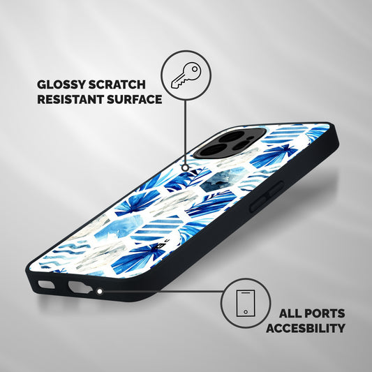 Beach Vibes Pentagon Design Shockproof Hybrid Protection (Metal + TPU) Back Case Cover