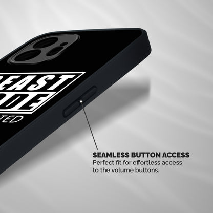Beast Mode Activated Shockproof Hybrid Protection (Metal + TPU) Back Case Cover