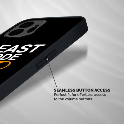 Beast Mode Switched On Shockproof Hybrid Protection (Metal + TPU) Back Case Cover
