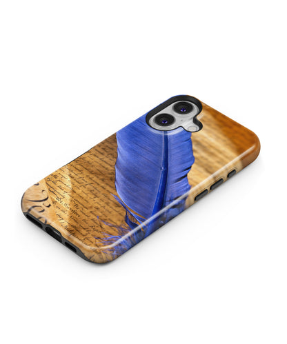 Beautiful Blue Feather MagSafe Bumper Case