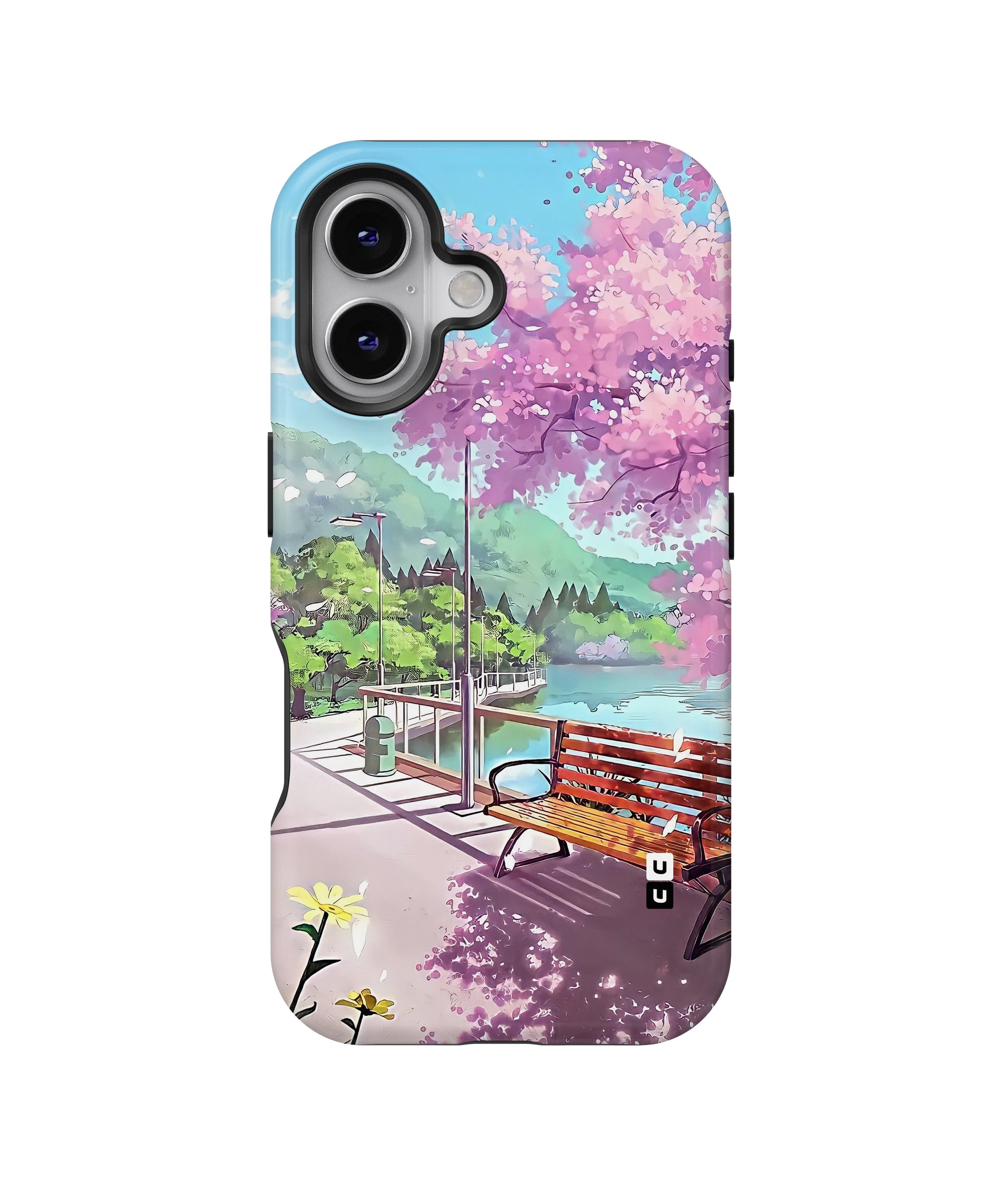 Beautiful Cherry Blossom Landscape MagSafe Bumper Case