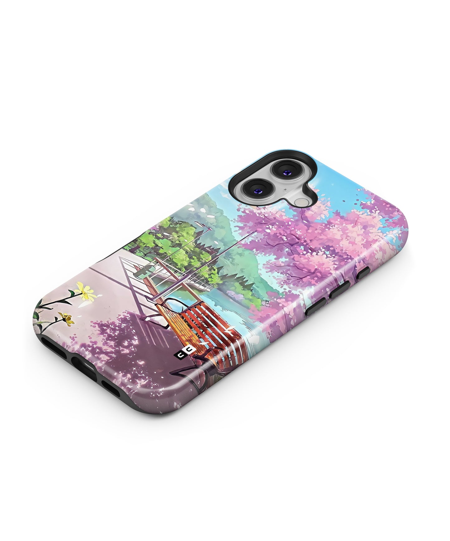 Beautiful Cherry Blossom Landscape MagSafe Bumper Case