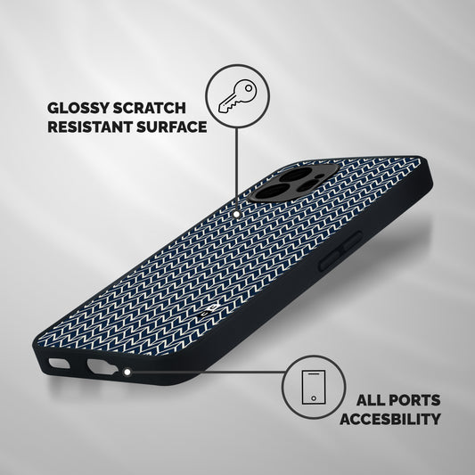 Beautiful Design Shockproof Hybrid Protection (Metal + TPU) Back Case Cover