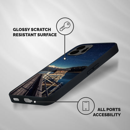 Beautiful Dock Hut Shockproof Hybrid Protection (Metal + TPU) Back Case Cover
