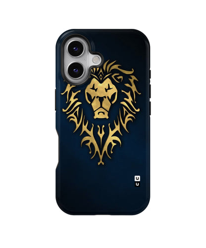 Beautiful Golden Lion Design MagSafe Bumper Case